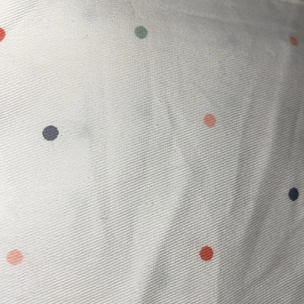 Polka Dot Nutcracker Ballet Shower Curtain 100% Cotton Christmas Home pinkmas